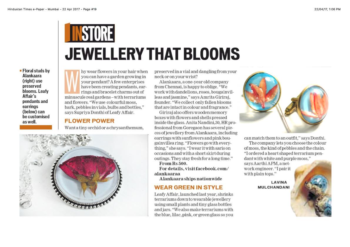 Hindustan Times Feature