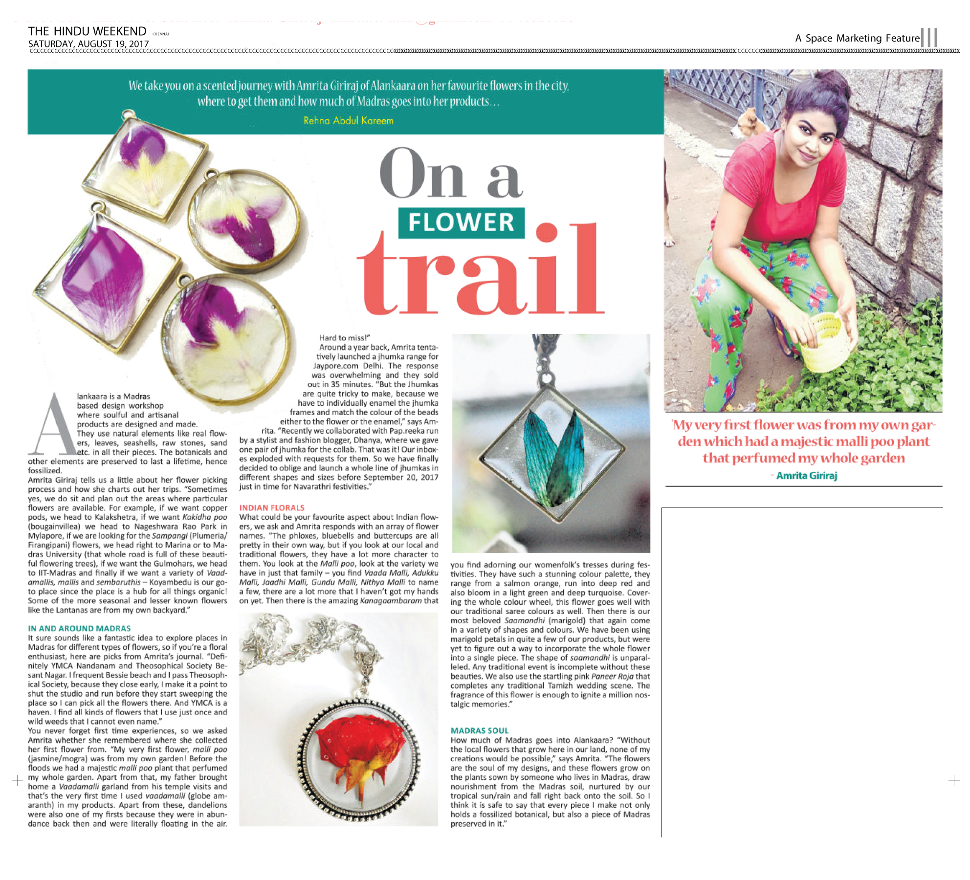 Madras Day Feature