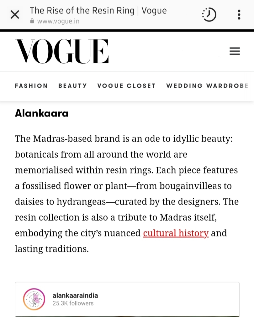 Vogue Magazine Feature