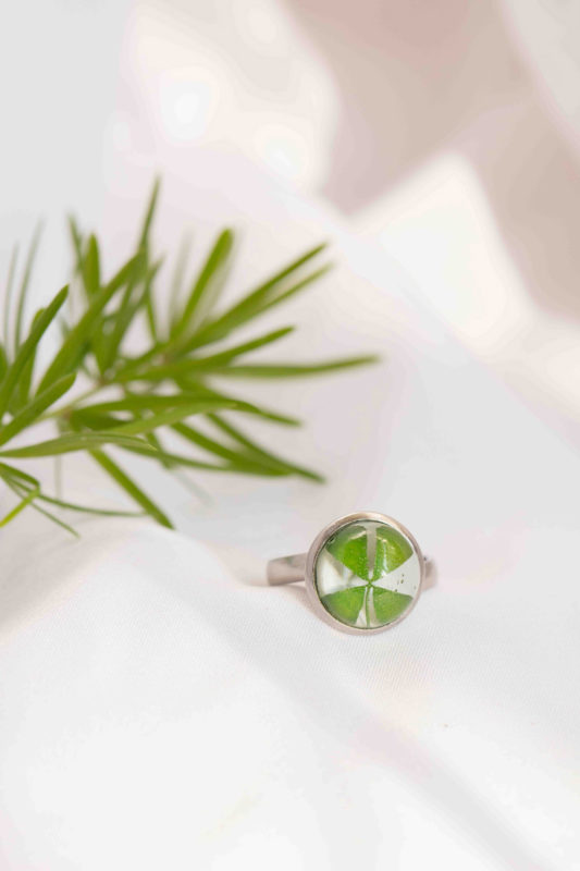 Lucky Clover Bloom Ring