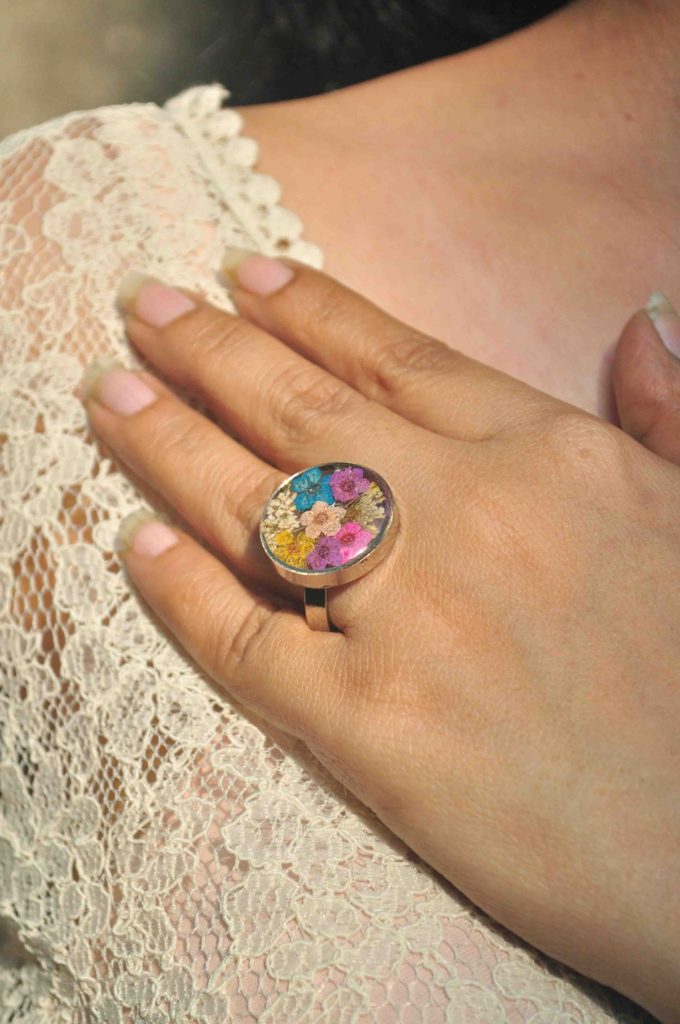 Colourful Wildflowers Ring