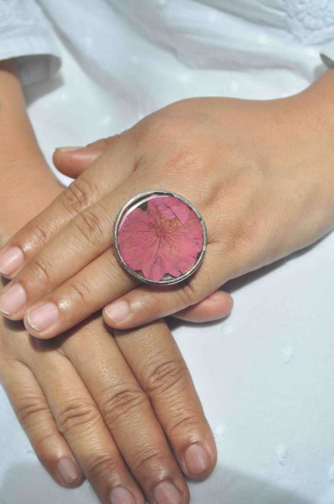 Cherry Blossom Statement Ring