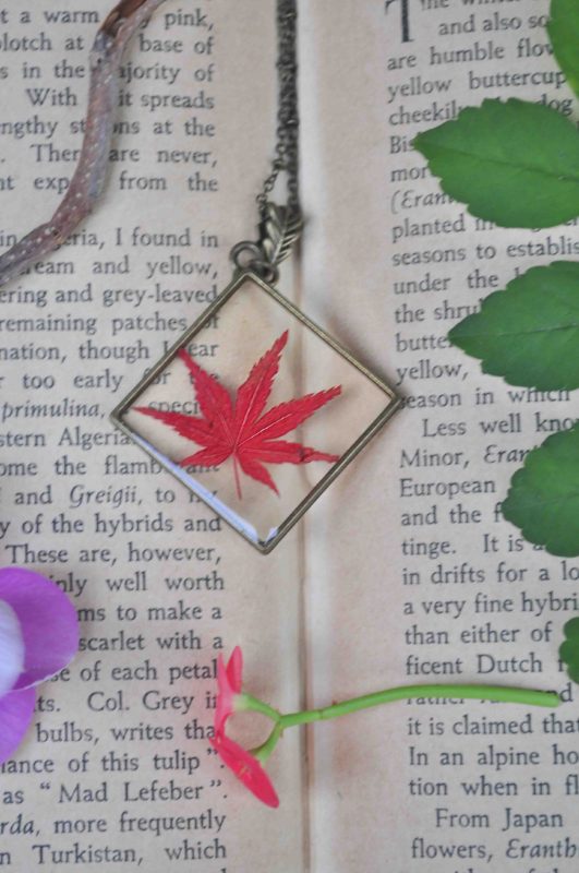 Baby Maple Leaf Necklace