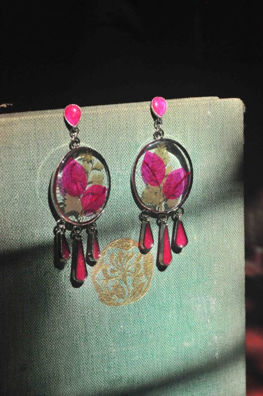 Bougainvillea Lane Droplet Earrings