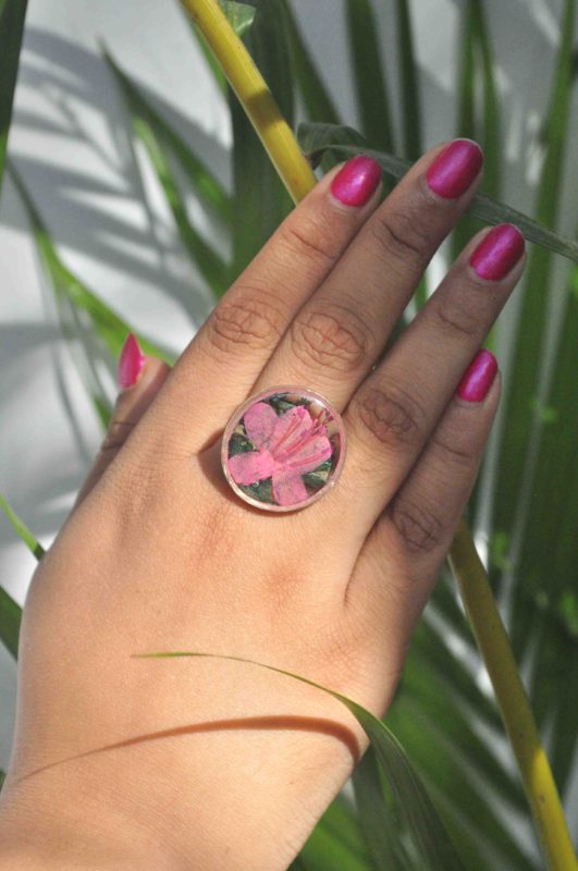 Himalayan Pink Buransh / Rhododendron Ring