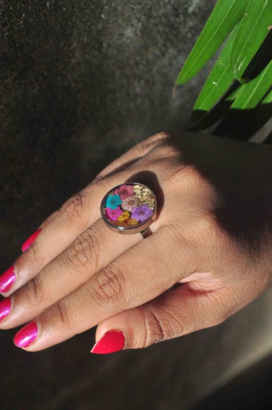 Colourful Wildflowers Ring
