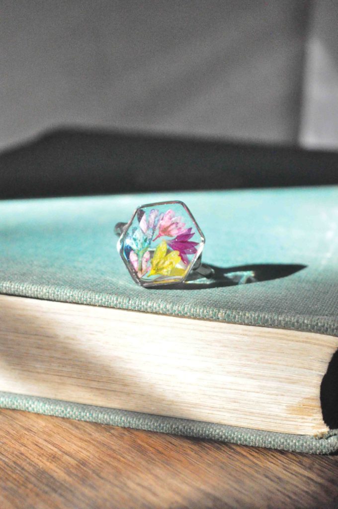 Cornflower Petal Colour Pop Ring